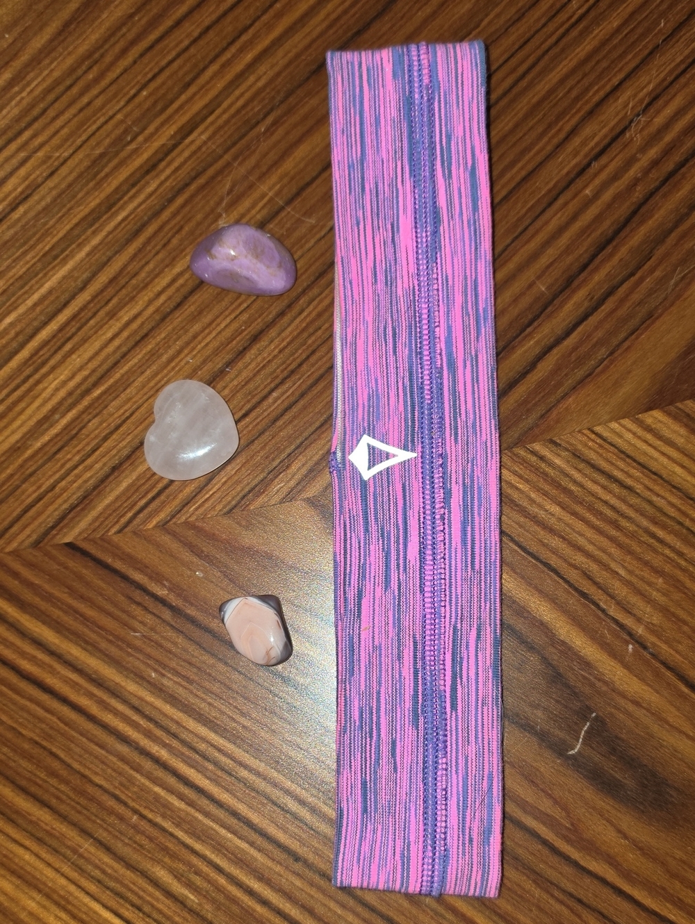 Ivivva Pink and Purple Space-Dye Stretch Headband